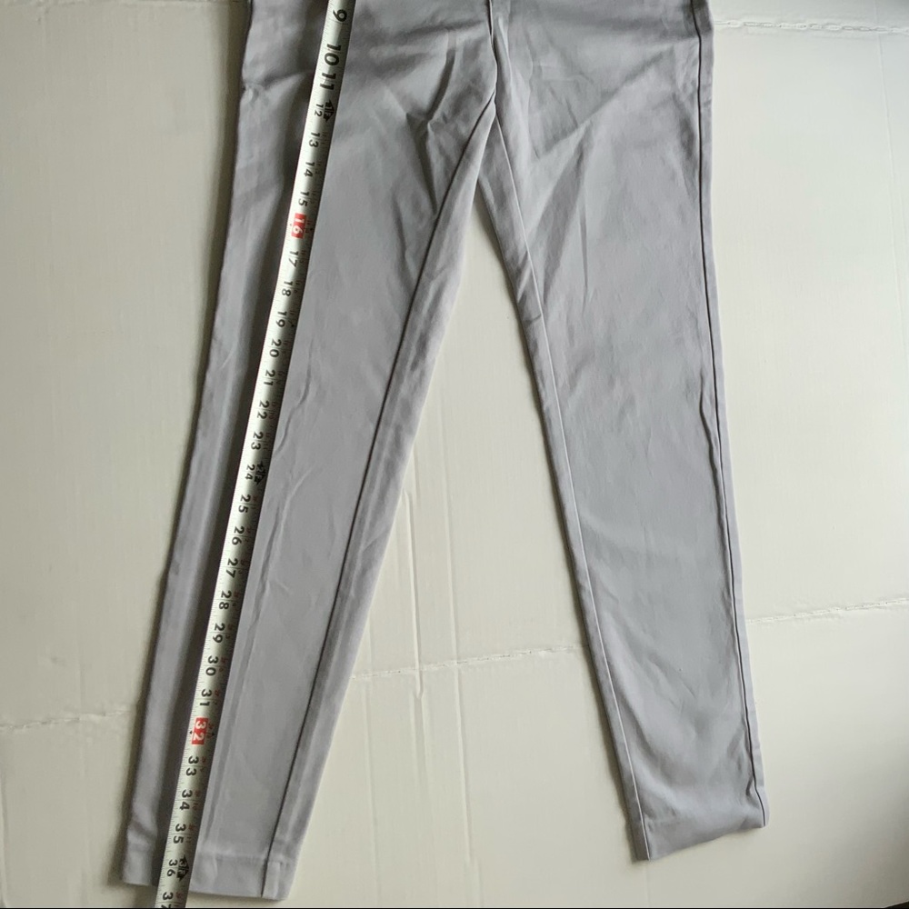 Crosby Skinny Beck Style Ankle Trouser Pants Cream Size 6